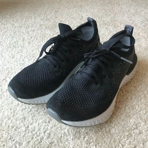 Nike epic react flyknit running shoe